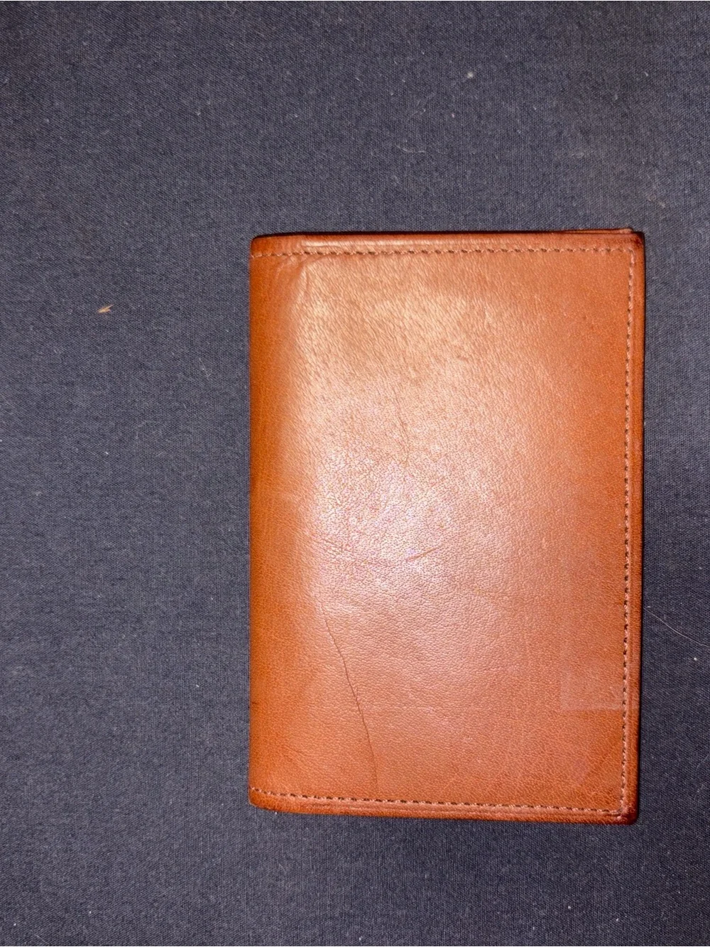 Coach Tan Leather Bifold Card Holder